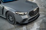 2021-UP Mercedes Benz S Class W223 4Matic Sedan MSY Style Front Bumper Vents