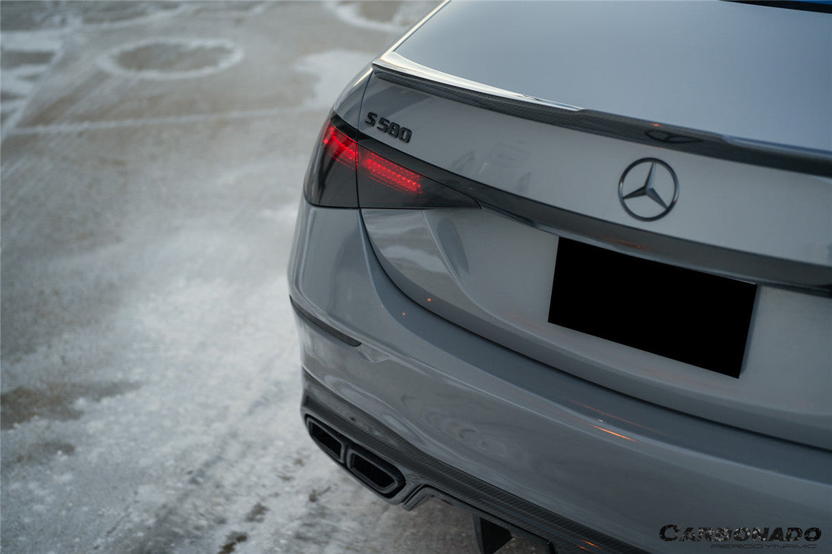 2021-UP Mercedes Benz S Class W223 Sedan MSY Style Trunk Spoiler
