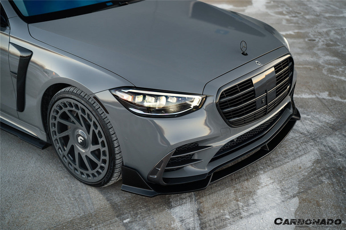 2021-UP Mercedes Benz S Class W223 4Matic Sedan MSY Style Front Lip 