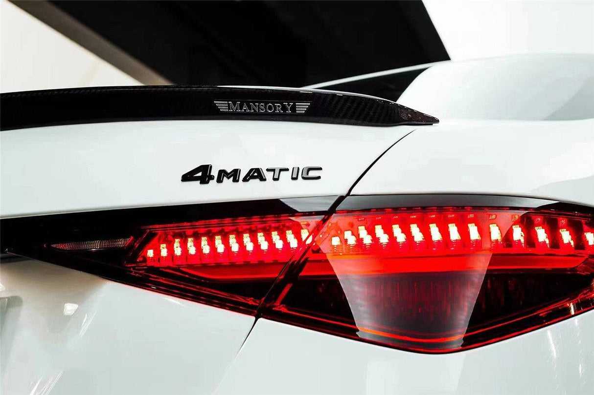 2021-UP Mercedes Benz S Class W223 Sedan MSY Style Trunk Spoiler