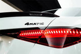 2021-UP Mercedes Benz S Class W223 Sedan MSY Style Trunk Spoiler