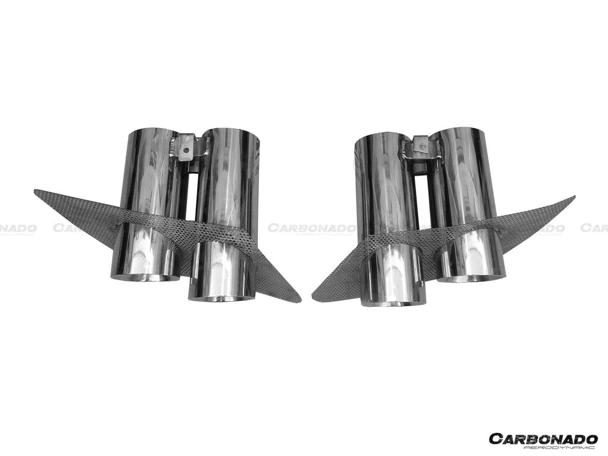 2014-2016 Mercedes Benz W117 CLA Sport & CLA45 AMG PA Style Rear Diffuser with exhaust tips
