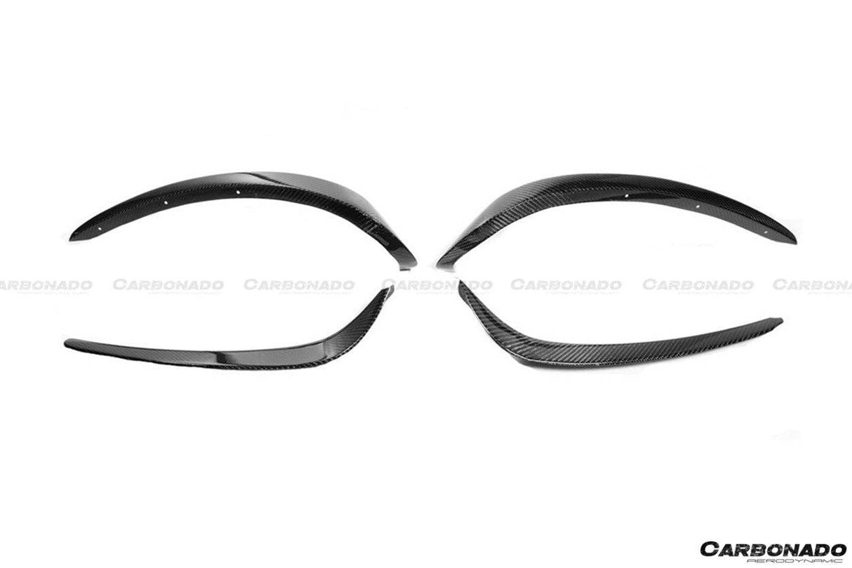2014-2016 Mercedes Benz W117 CLA Sport    CLA45 AMG RZS Style Front Canards