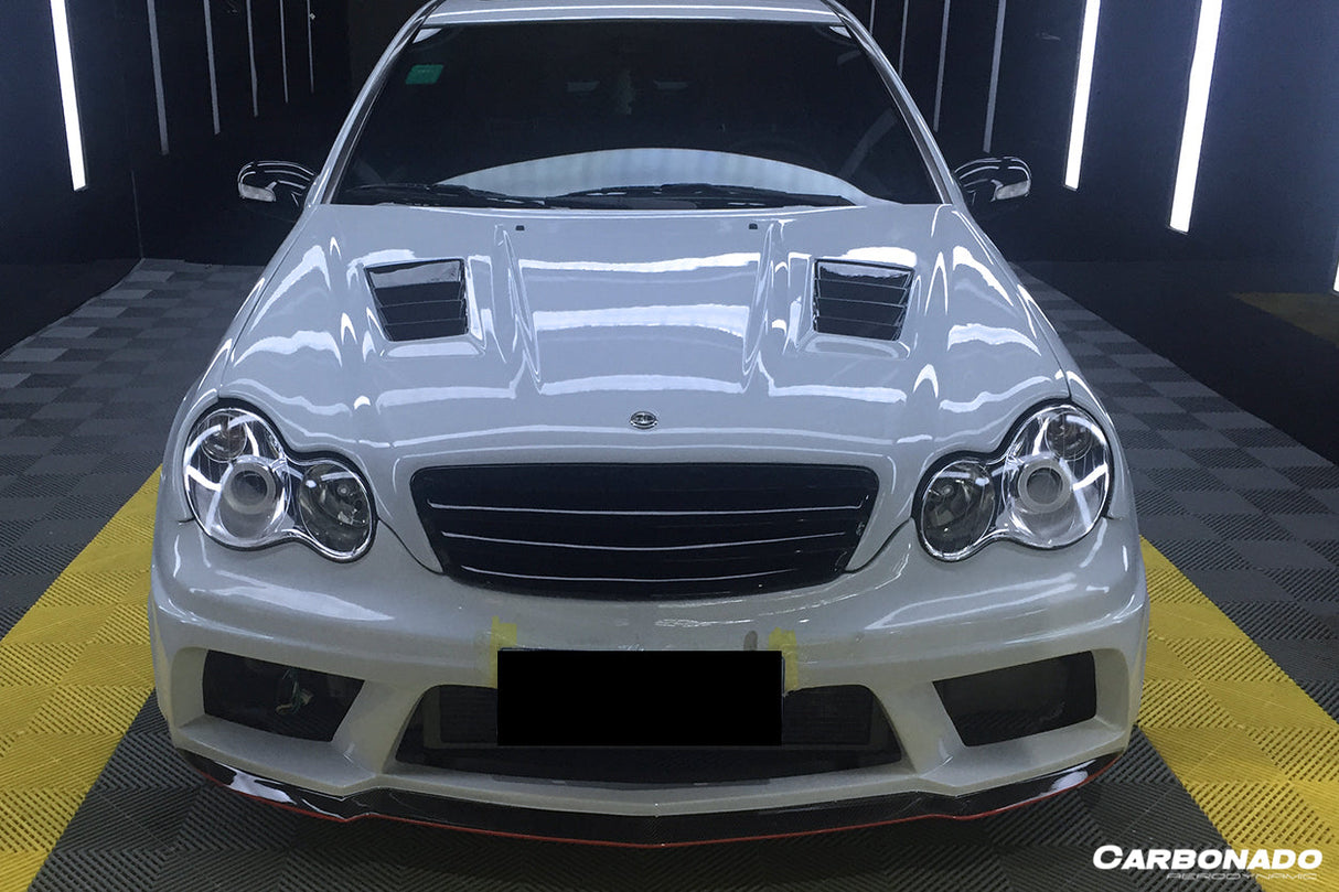 2001-2007 Mercedes Benz W203 C Class AMG3 Style Front Bumper