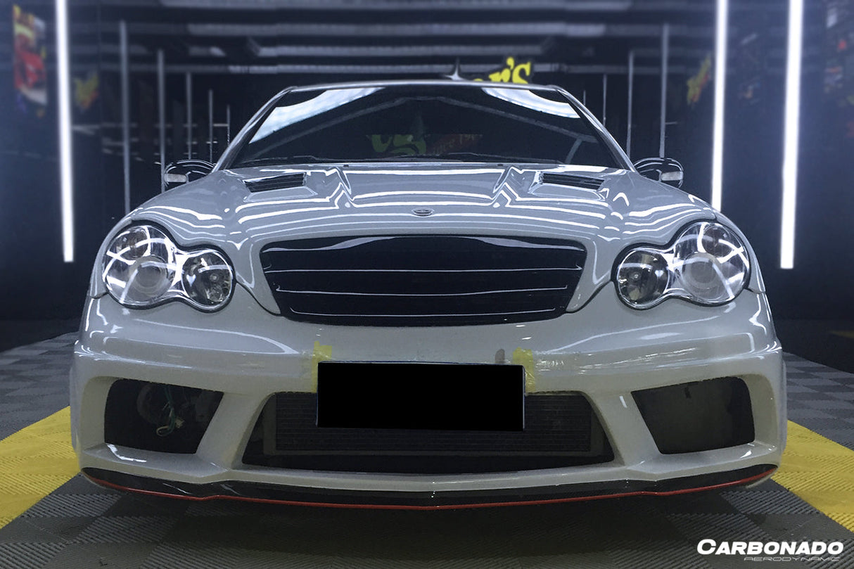 2001-2007 Mercedes Benz W203 C Class AMG3 Style Front Bumper