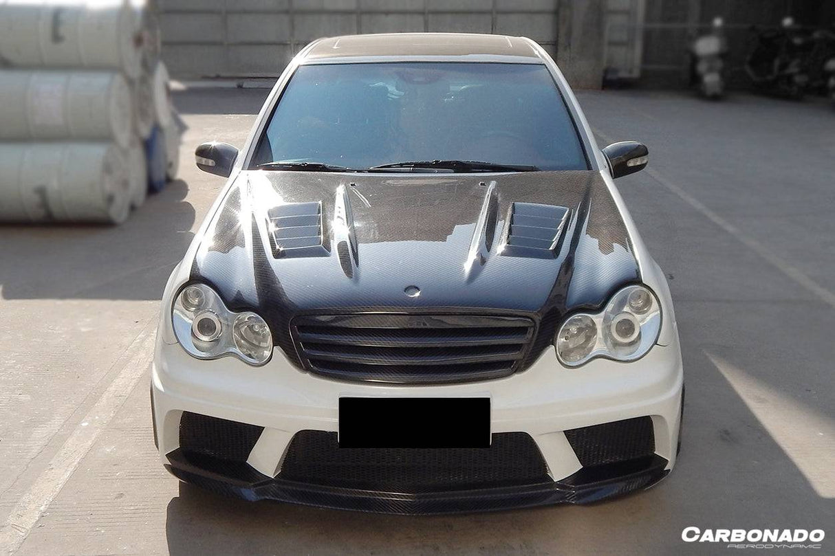 2001-2007 Mercedes Benz W203 C Class AMG3 Style Front Bumper
