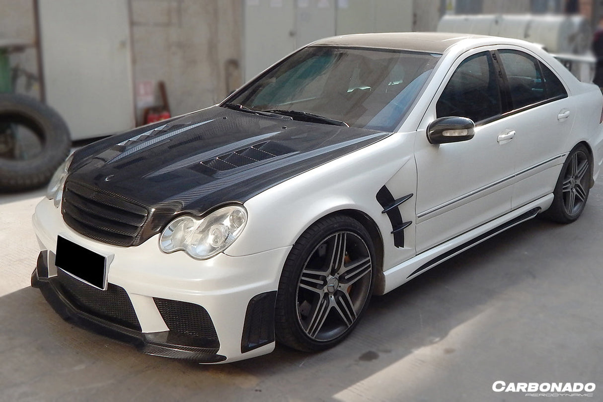 2001-2007 Mercedes Benz W203 C Class WI Style Hood