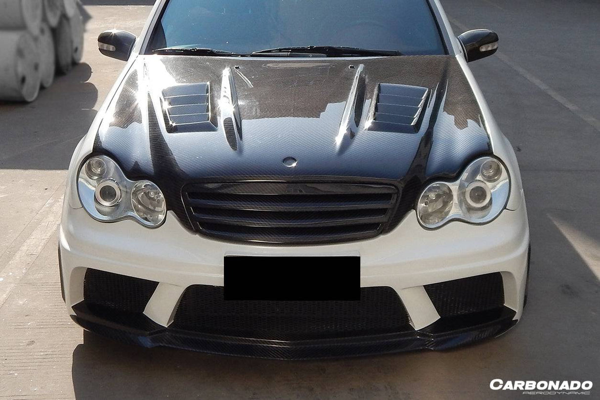 2001-2007 Mercedes Benz W203 C Class WI Style Hood