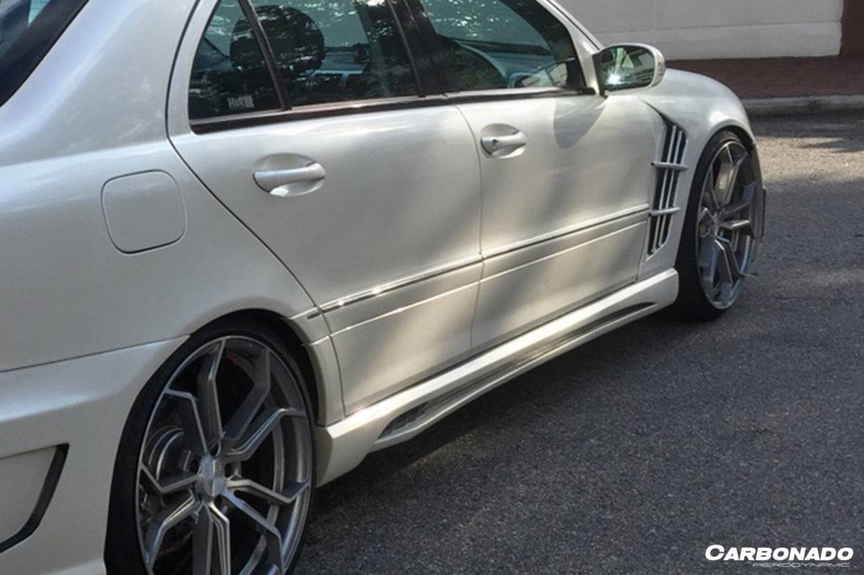 2001-2007 Mercedes Benz W203 C Class WI Style Side Skirts