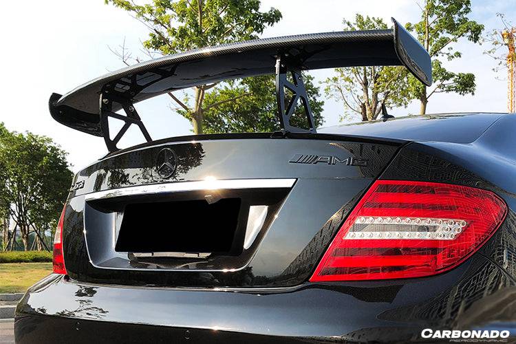 2012-2014 Mercedes Benz W204 C63 AMG C Class Coupe BK Style Trunk Spoiler