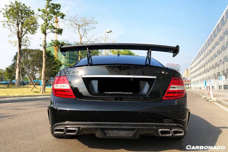 2012-2014 Mercedes Benz W204 C63 AMG C Class Coupe BK Style Trunk Spoiler