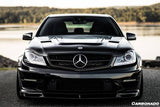 2012-2014 Mercedes Benz W204 C63 AMG VS Style Carbon Fiber Front Lip