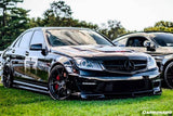 2012-2014 Mercedes Benz W204 C63 AMG VS Style Carbon Fiber Front Lip