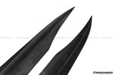 2012-2014 Mercedes Benz W204 C63 AMG RZS Style Carbon Fiber Rear Bumper Corner Extension