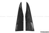 2012-2014 Mercedes Benz W204 C63 AMG RZS Style Carbon Fiber Rear Bumper Corner Extension