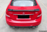 Mercedes Benz W204 C Class   C63 AMG Coupe RT Style Carbon Fiber Trunk Spoiler