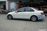 2008-2014 Mercedes Benz W204 C Class DE Style Side Skirts