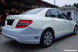 2008-2014 Mercedes Benz W204 C Class DE Style Rear Bumper
