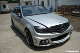 2008-2013 Mercedes Benz W204 C Class DE Style Front Bumper with  LED Lights