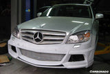 2008-2013 Mercedes Benz W204 C Class DE Style Front Bumper with  LED Lights