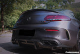 2015-2018 Mercedes Benz W205 C63  S AMG Coupe PS Style Rear Diffuser