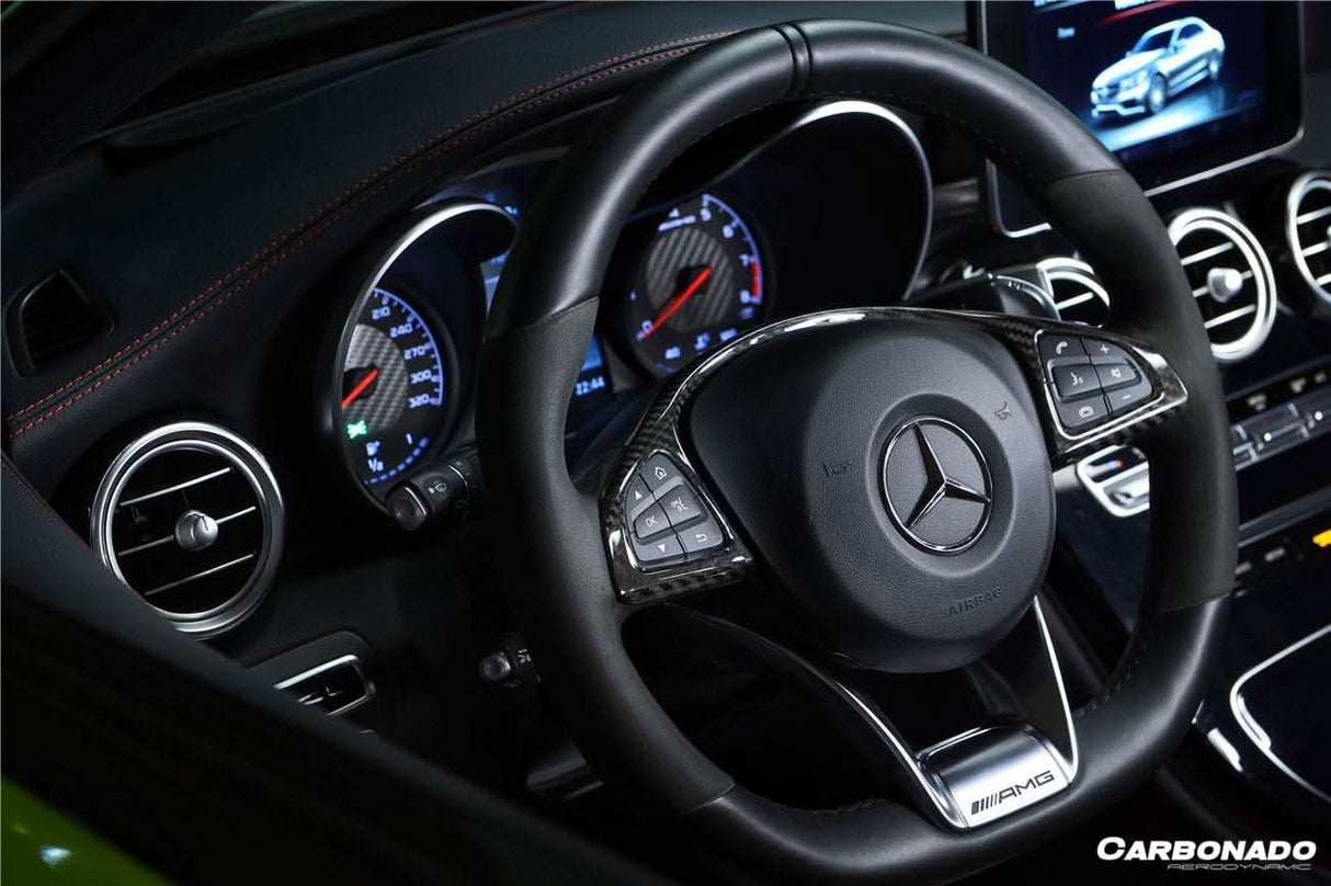 2015-2021 Mercedes Benz W205 C63 AMG Carbon Fiber Interior