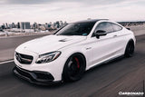 2015-2021 Mercedes Benz W205 C63S AMG Sedan & Coupe BKSS Style Hood