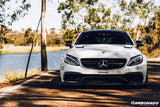 2015-2021 Mercedes Benz W205 C63S AMG Sedan & Coupe BKSS Style Hood