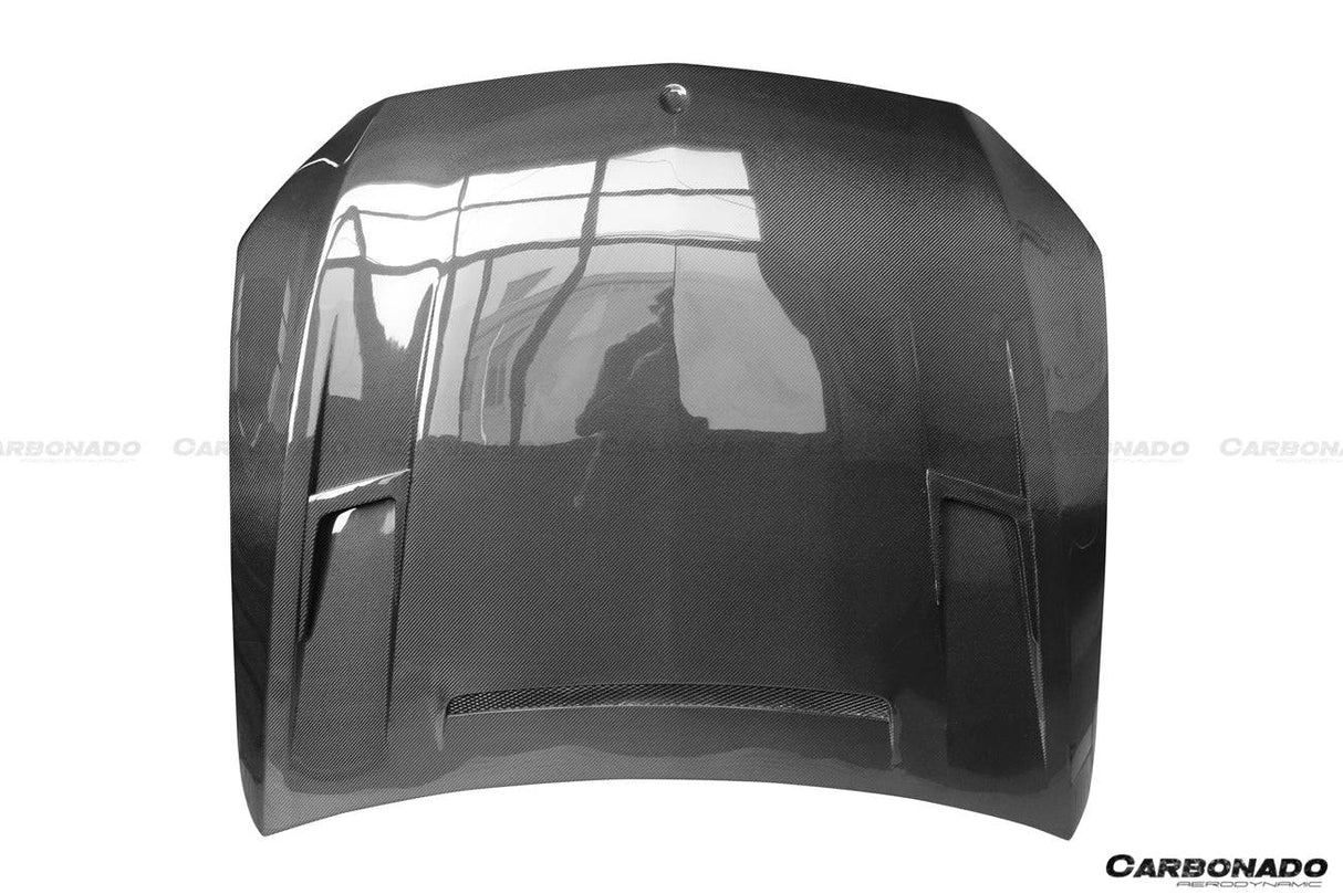 2015-2021 Mercedes Benz W205 C63S AMG Sedan & Coupe BKSS Style Hood