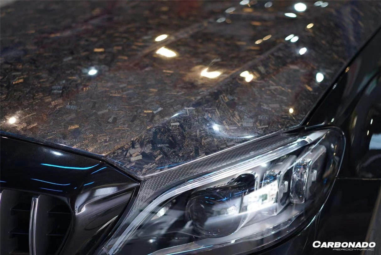 2015-2021 Mercedes Benz W205 C63S AMG Sedan & Coupe BKSS Style Hood
