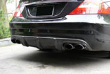 2006-2010 Mercedes Benz W219 CLS63 CLS55 AMG Carbon Fiber Rear Diffuser Lip