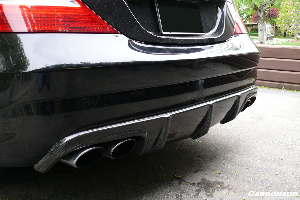 2006-2010 Mercedes Benz W219 CLS63 CLS55 AMG Carbon Fiber Rear Diffuser Lip
