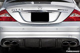 2006-2010 Mercedes Benz W219 CLS63 CLS55 AMG Carbon Fiber Rear Diffuser Lip