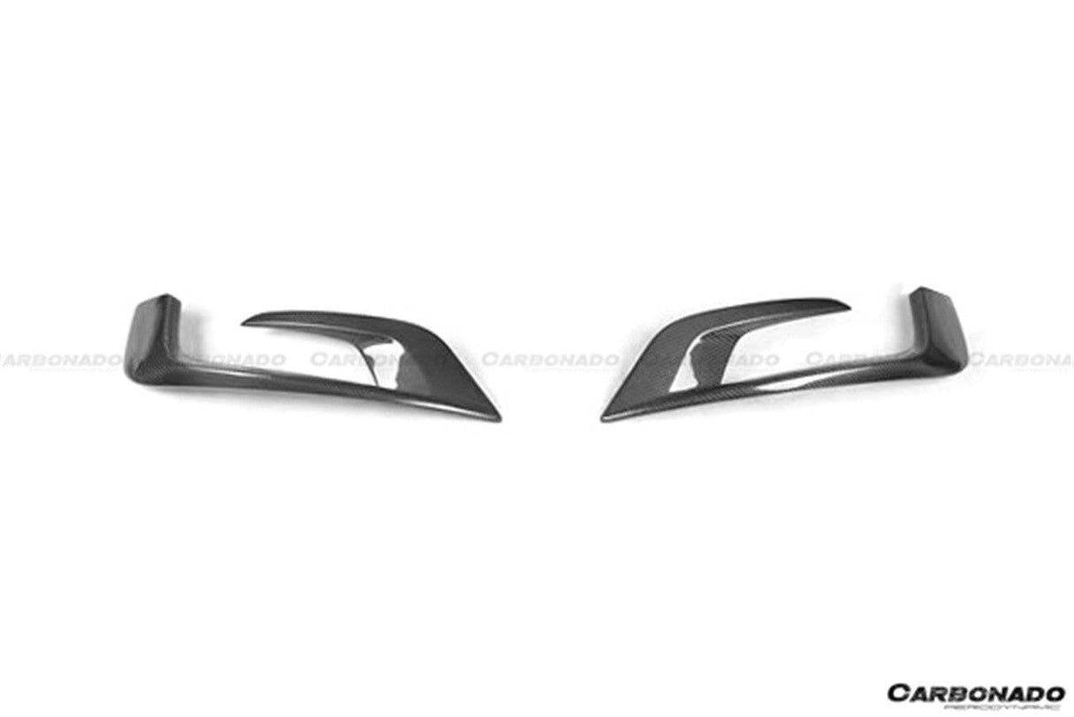 2014-2017 Mercedes Benz W222.1 S63 AMG BRS Style Carbon Fiber Front Bumper Air Vents
