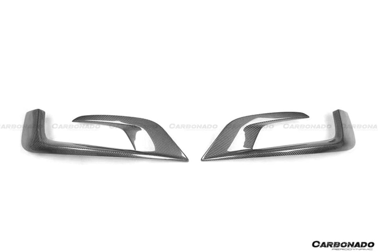 2014-2017 Mercedes Benz W222.1 S63 AMG BRS Style Carbon Fiber Front Bumper Air Vents