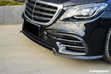 2018-2020 Mercedes Benz W222 Facelift Sedan IA Style Front Bumper Canards | Fits S450, S560 AMG