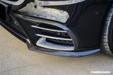 2018-2020 Mercedes Benz W222 Facelift Sedan IA Style Front Bumper Canards | Fits S450, S560 AMG