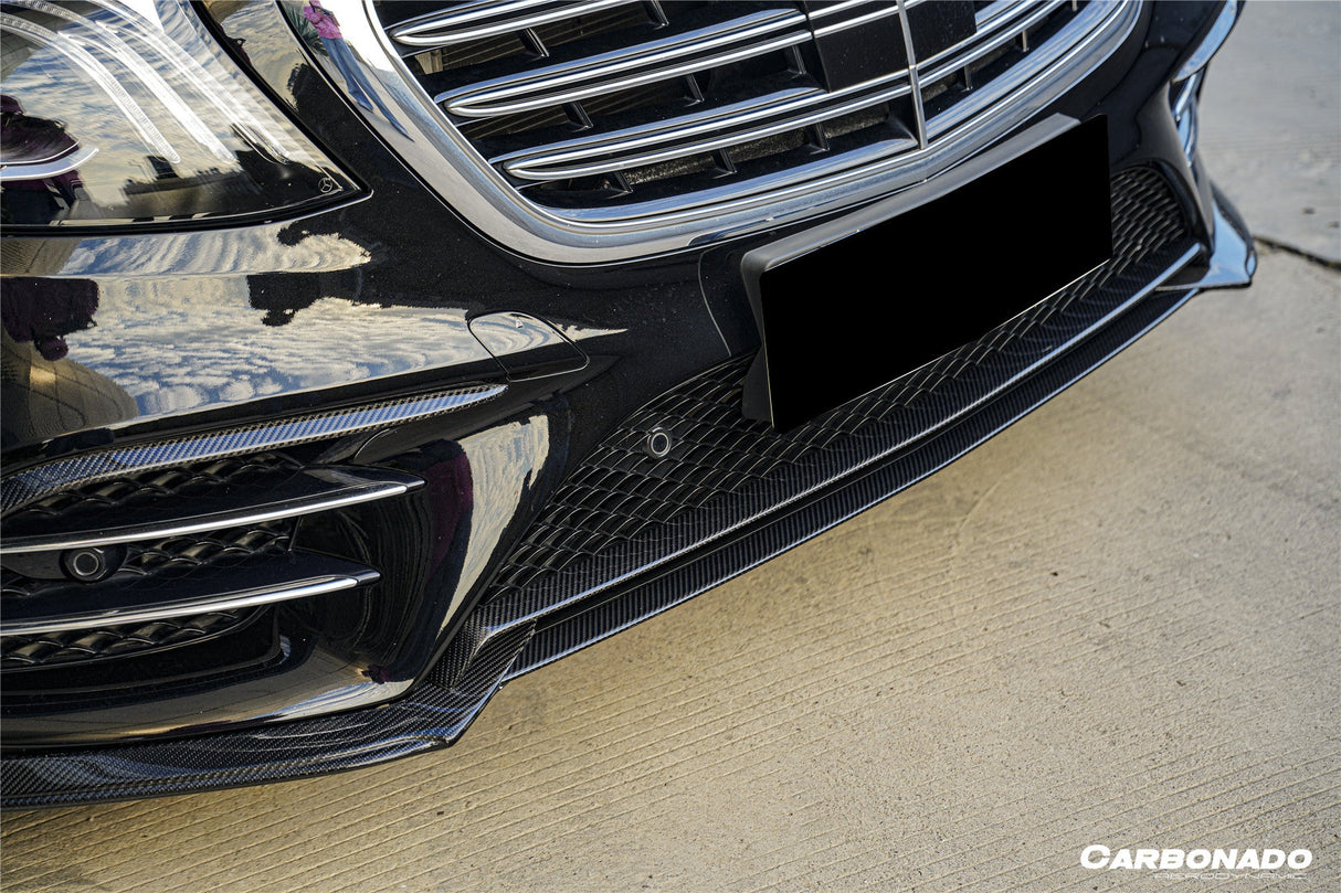 2018-2020 Mercedes Benz W222 Facelift Sedan IA Style Front Lip | Fits S450, S560 AMG Line