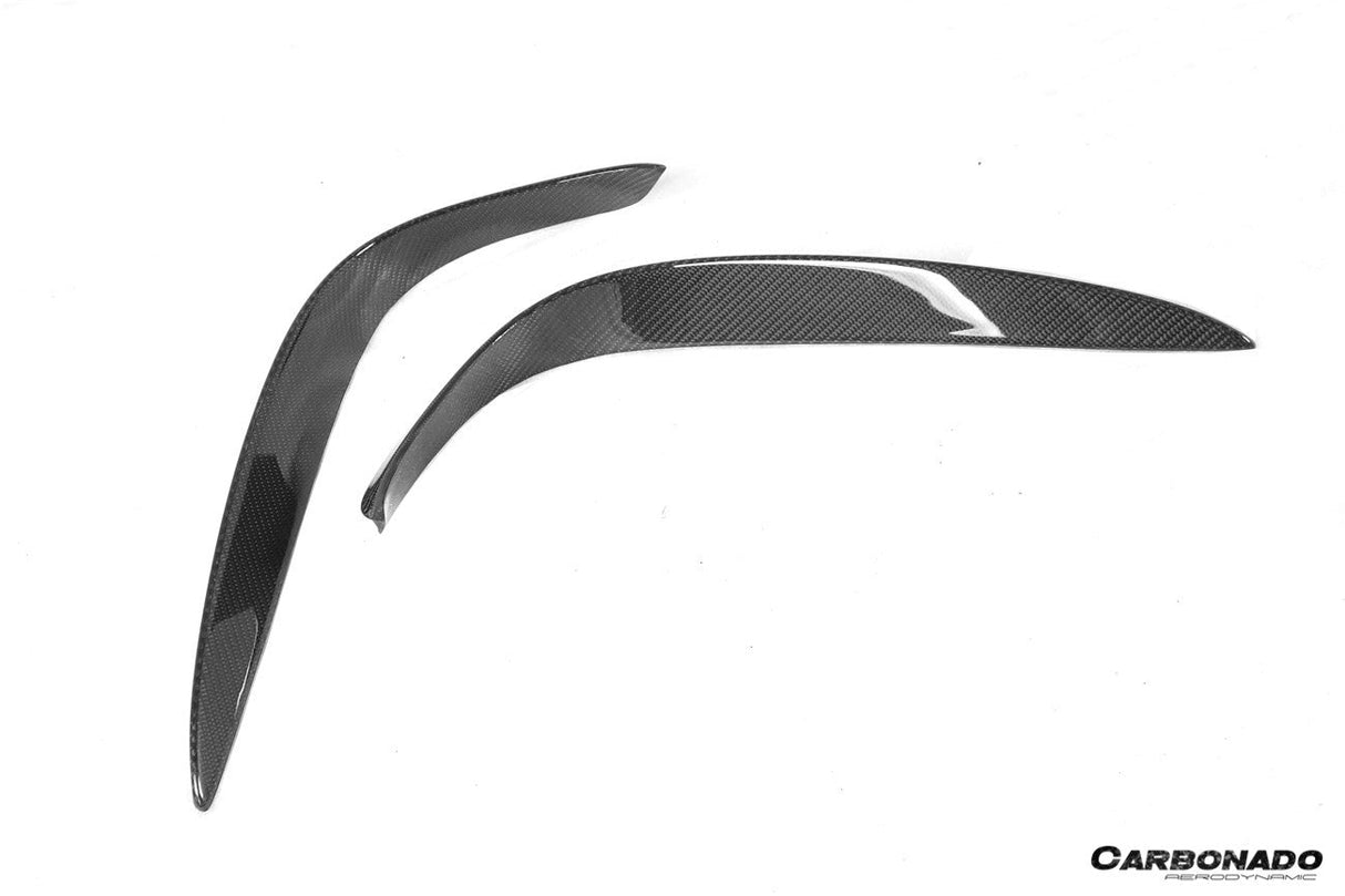 2018-2020 Mercedes Benz W222 Facelift Sedan IA Style Front Bumper Canards | Fits S450, S560 AMG