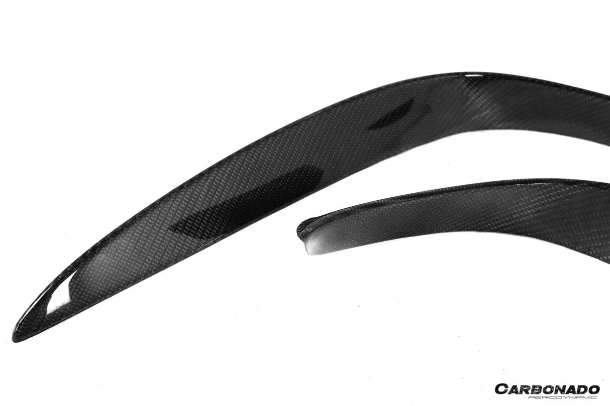 2018-2020 Mercedes Benz W222 Facelift Sedan IA Style Front Bumper Canards | Fits S450, S560 AMG