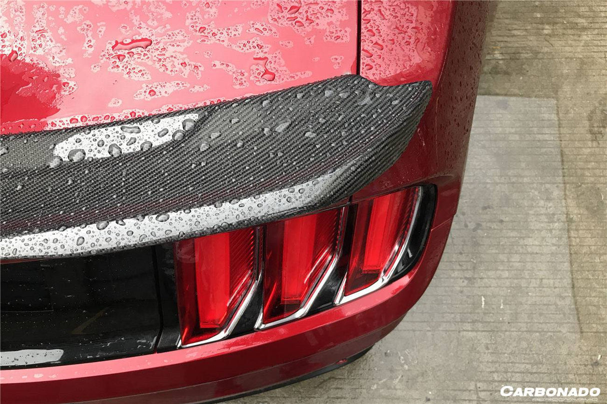 2015-2023 Ford Mustang BM Style Carbon Fiber Trunk Spoiler