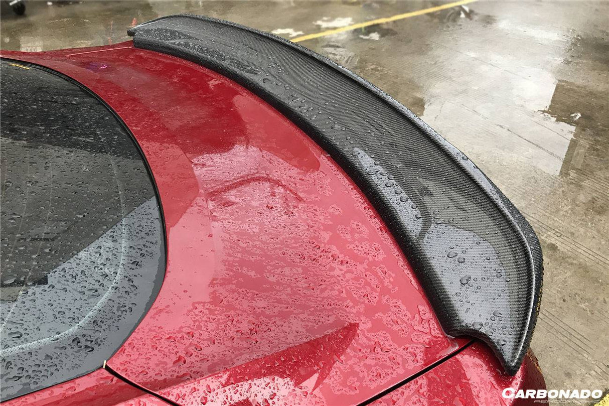 2015-2023 Ford Mustang BM Style Carbon Fiber Trunk Spoiler