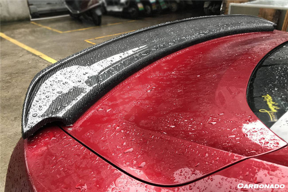 2015-2023 Ford Mustang BM Style Carbon Fiber Trunk Spoiler