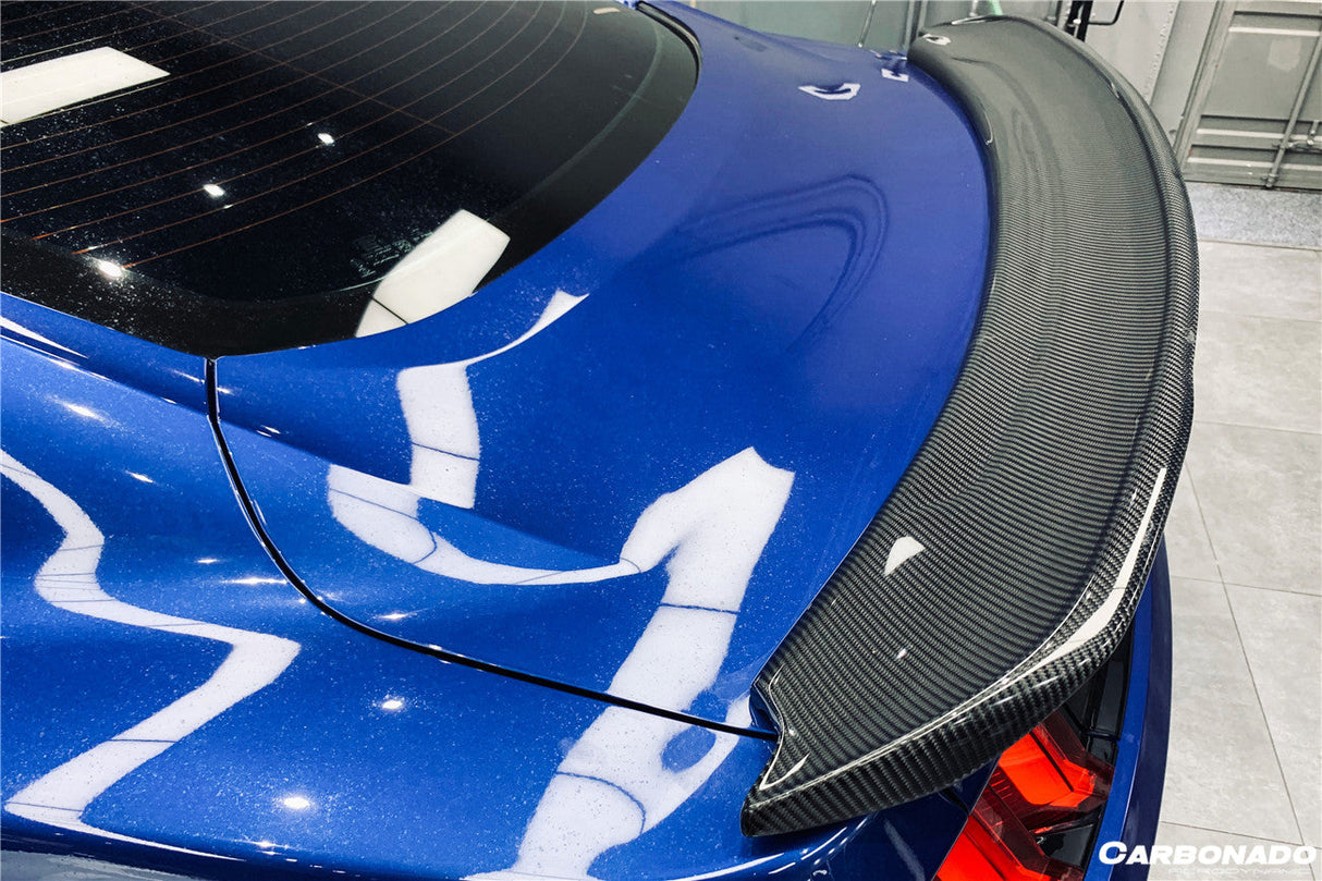 2015-2023 Ford Mustang BM Style Carbon Fiber Trunk Spoiler