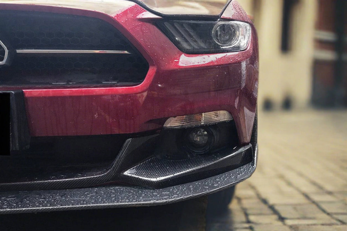 2015-2017 Ford Mustang HY Style Carbon Fiber Front Lip