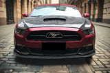 2015-2017 Ford Mustang HY Style Carbon Fiber Front Lip