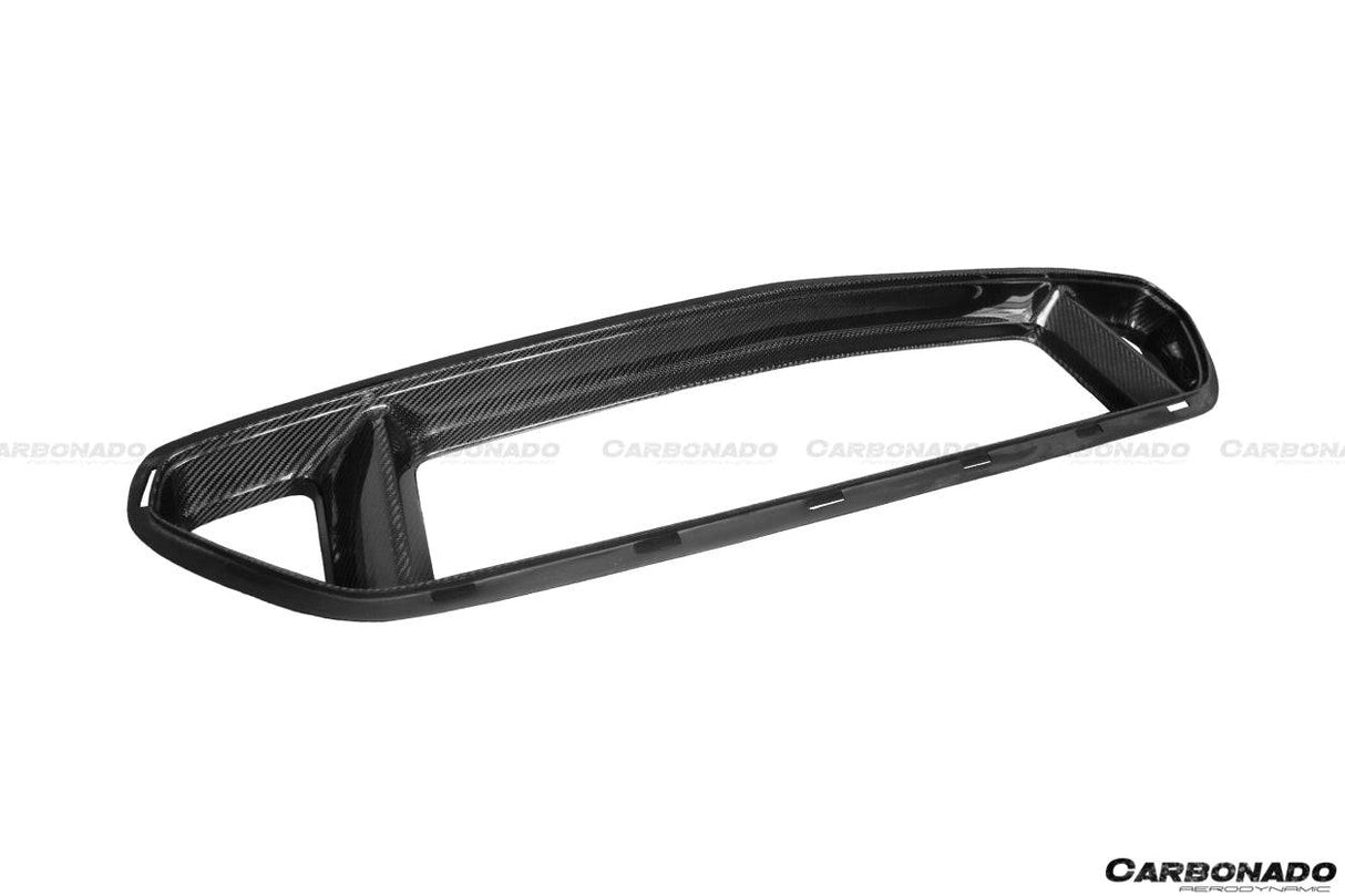 2015-2017 Ford Mustang TRU Style Carbon Fiber Front Bumper Up Grill