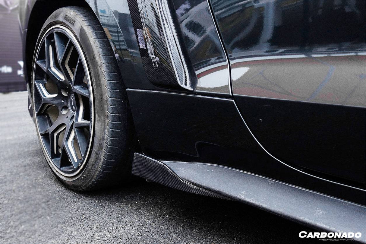 2015-2017 Ford Mustang Rsh Style Side Skirts Winglets