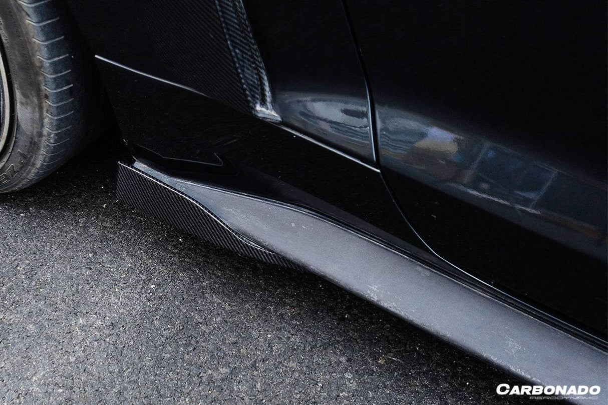 2015-2017 Ford Mustang Rsh Style Side Skirts Winglets