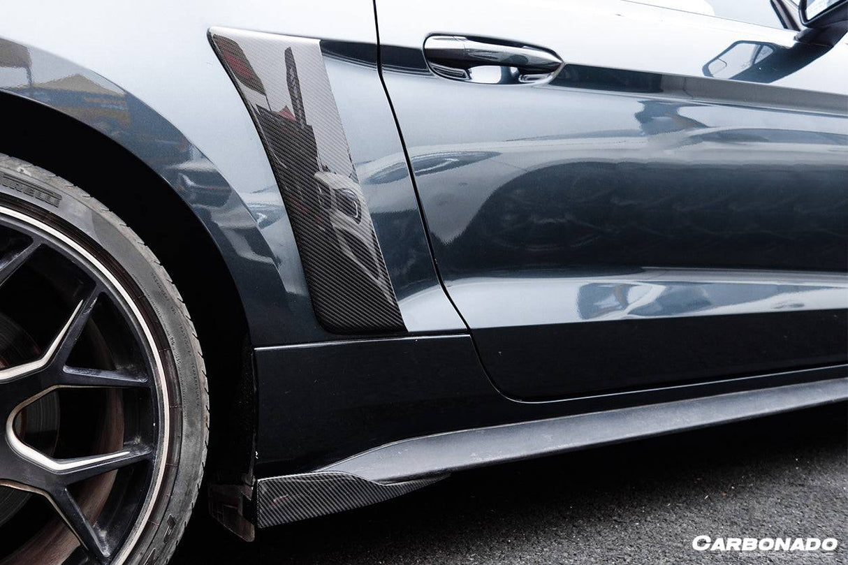 2015-2017 Ford Mustang Rsh Style Side Skirts Winglets